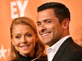 Champion Award Honorees Kelly Ripa and Mark Consuelos attend TrevorLIVE NY 2019 at Cipriani Wall Street on June 17, 2019 in New York City.