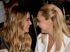 Ashley Benson and Cara Delevingne attend TrevorLIVE NY 2019 at Cipriani Wall Street on June 17, 2019 in New York City.