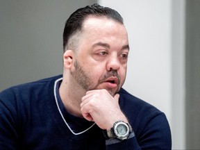 Niels Hoegel, accused of murdering 100 patients at the clinics in Delmenhorst and Oldenburg, attends his trial in Oldenburg, Germany June 6, 2019. (REUTERS/Hauke-Christian Dittrich//File Photo)
