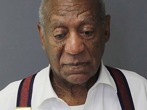This Sept. 25, 2018, booking photo obtained from the Montgomery County Correctional Facility in Eagleville, Pa., shows comedian Bill Cosby after his sentencing.