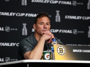 Bruins head coach and Ottawa native Bruce Cassidy’s playing career was cut short due to injury, but he has transitioned nicely into coaching. (GETTY IMAGES)