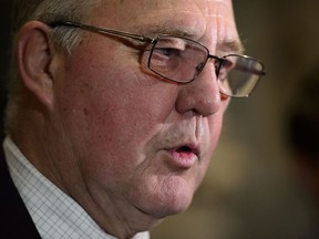 Minister of Border Security and Organized Crime Reduction Bill Blair arrives to a cabinet meeting on Parliament Hill in Ottawa on Tuesday, June 18, 2019.