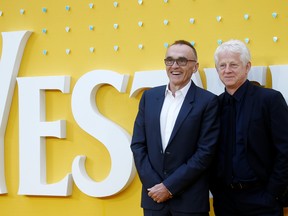 Director Danny Boyle and writer Richard Curtis attend the UK premiere of "Yesterday" in London, Britain, June 18, 2019. REUTERS/Henry Nicholls