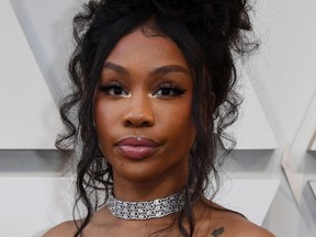 Best Original Song nominee for "All The Stars" from "Black Panther" SZA arrives for the 91st Annual Academy Awards at the Dolby Theatre in Hollywood, Calif. on Feb. 24, 2019. (MARK RALSTON/AFP/Getty Images)