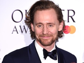 Tom Hiddleston during The Olivier Awards with Mastercard at the Royal Albert Hall on April 07, 2019 in London. (Eamonn M. McCormack/Getty Images)