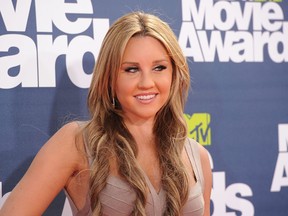 Actress Amanda Bynes arrives at the 2011 MTV Movie Awards at Universal Studios' Gibson Amphitheatre on June 5, 2011 in Universal City, California.