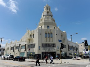 General view of the Church of Scientology community centre in the neighborhood of South Los Angeles on June 5, 2013 in Los Angeles, Calif.  (Kevork Djansezian/Getty Images)