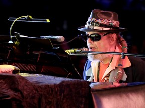 ANAHEIM, CA - JANUARY 22:  Dr. John performs on stage during day 2 of the 2016 NAMM Show at the Anaheim Convention Center on January 22, 2016 in Anaheim, California.