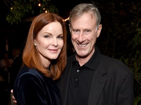 Marcia Cross, left, and Tom Mahoney attend the 2017 Gersh Emmy Party presented by Tequila Don Julio 1942 on Sept. 15, 2017 in Los Angeles, Calif.  (Michael Kovac/Getty Images for Gersh)