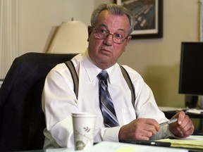 Ontario MPP Randy Hillier speaks in his office at Queen's Park in Toronto on Tuesday, March 26, 2019.