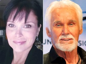 Lisa Applewhite Kimbell, left, and Kenny Rogers. (Facebook and Reuters file photos)