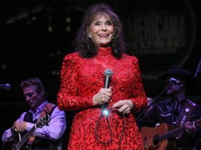 Loretta Lynn performs during the 16th Annual Americana Music Festival & Conference at Ascend Amphitheater in Nashville on Sept. 19, 2015.