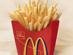 McDonald's french fries. (Postmedia file photo)