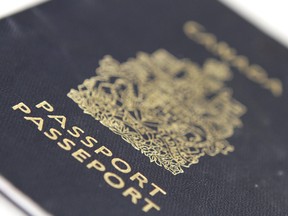 A Canadian passport is pictured in this August 11, 2010 file photo.  (ANDRE FORGET/Postmedia Network files)