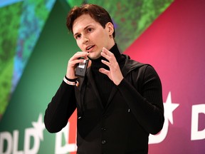In this Jan. 24, 2012, file photo, Pavel Durov speaks during the Digital Life Design conference (DLD) at HVB Forum in Munich, Germany.
