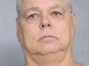 Former Broward County sheriff's deputy Scot Peterson, 56, is shown in this booking photo in Fort Lauderdale provided June 4, 2019. (Broward Sheriff's Office Jail/Handout)