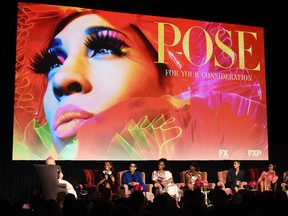 Left to right: Ryan Murphy, Janet Mock, Steven Canals, Mj Rodriguez, Billy Porter, Indya Moore, Dominique Jackson and Our Lady J attend the FYC Event for FX'x "Pose" at the Hollywood Athletic Club on June 1, 2019 in Hollywood, Calif. (Amanda Edwards/Getty Images)