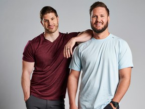 Jet and Dave are no strangers to fans of The Amazing Race Canada. The best friends from London, Ont., return to the series for its seventh season on July 2. (CTV)