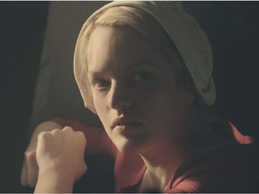 Elizabeth Moss in "The Handmaid's Tale."