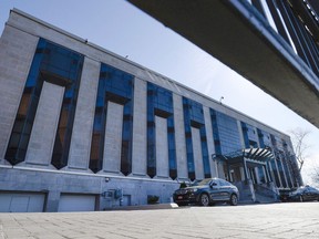 The Embassy of the Russian Federation to Canada in Ottawa is seen on Monday, March 26, 2018.