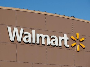 In this November 20, 2018 file photo, a Walmart in seen.