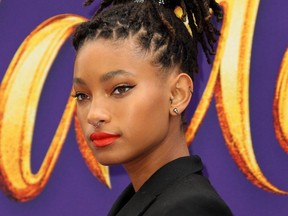 Willow Smith attends Disney’s Live- Action “Aladdin” Premiere held at the El Capitan Theatre in Hollywood, Calif., on May 21, 2019.