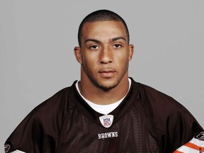 Kellen Winslow of the Cleveland Browns poses for his 2008 NFL headshot at photo day in Cleveland,