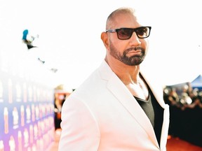 Dave Bautista attends the 2019 MTV Movie and TV Awards  at Barker Hangar on June 15, 2019 in Santa Monica, California.