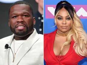 Curtis "50 Cent" Jackson and Teairra Mari.