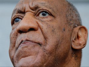 In this file photo taken on June 17, 2017 Bill Cosby exits the courthouse  after a mistrial on the sixth day of jury deliberations of his sexual assault trial at the Montgomery County Courthouse in Norristown, Pennsylvania.