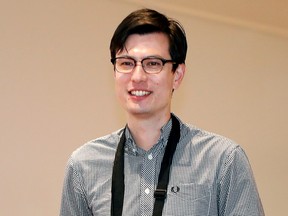 Australian student Alek Sigley, 29, who was detained in North Korea, arrives at Haneda International Airport in Tokyo, Japan July 4, 2019. (REUTERS/Issei Kato)