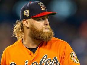 The Orioles traded starting pitcher Andrew Cashner to the Yankees on Saturday, July 13, 2019.
