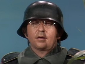 Arte Johnson, seen here in a scene on Rowan & Martin's Laugh-In, has died at the age of 90.