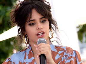 Pop singer Camello Cabello gives a talk during the 2019 Cannes Lions International Festival of Creativity in Cannes, France, on June 18, 2019.