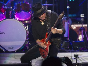 Carlos Santana's band Santana is among the bands that are scheduled to perform at Woodstock 50.