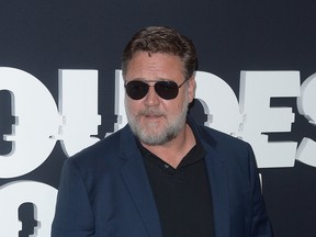 Russell Crowe at 'The Loudest Voice' TV show premiere at The Paris Theater -- Red Carper Arrivals in New York on June 24, 2019. (Ivan Nikolov/WENN.com)