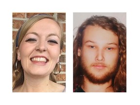 Lucas Robertson Fowler of Australia (right) and Chynna Deese, a U.S. woman, shown in these RCMP handout photos, were found dead along the Alaska Highway near Liard Hot Springs, south of the B.C. and Yukon boundary.(THE CANADIAN PRESS/HO-RCMP)