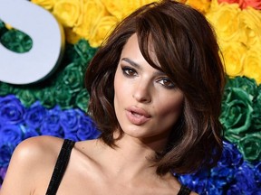 Model Emily Ratajkowski attends the 73rd Annual Tony Awards at Radio City Music Hall on June 9, 2019 in New York City.