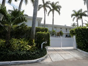 A residence of financier Jeffrey Epstein is shown in Palm Beach, Florida, March 14, 2019. (REUTERS/Joe Skipper/File Photo)