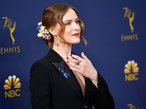 Evan Rachel Wood attends the 70th Emmy Awards at Microsoft Theater on September 17, 2018 in Los Angeles. (Matt Winkelmeyer/Getty Images)