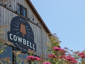 Blyth Cowbell Brewing Co. is located on 45 hectares of farmland in the heart of Huron County. It opened for business on Aug. 5, 2017. IAN SHANTZ/TORONTO SUN