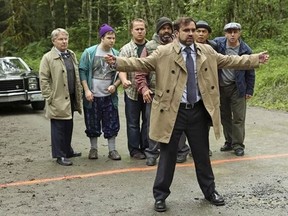 Gabe Khouth, front, played  Mr. Clark/Sneezy in ABC’s fantasy drama series "Once Upon a Time." (ABC)