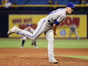 Demand for Blue Jays closer Ken Giles might be diminished given clubs don’t know if they are getting a healthy pitcher. The trade deadline is Wednesday at 4 p.m. Getty Images