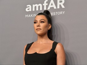 Kourtney Kardashian attends the amfAR New York Gala 2019 at Cipriani Wall Street on February 6, 2019 in New York City.