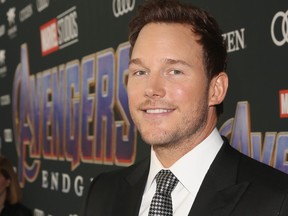 Chris Pratt attends the Los Angeles World Premiere of Marvel Studios' "Avengers: Endgame" at the Los Angeles Convention Center on April 23, 2019 in Los Angeles, Calif.  (Jesse Grant/Getty Images for Disney)