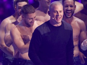 Channing Tatum at the "Germany's Next Top Model" finals at ISS Dome on May 23, 2019 in Duesseldorf, Germany. (Florian Ebener/Getty Images)
