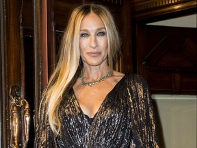 Sarah Jessica Parker attends the press night of "The Starry Night" at Wyndham's Theatre on May 29, 2019 in London. (Tristan Fewings/Getty Images)