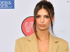 Emily Ratajkowski attends the WrapWomen Power Women Breakfast at Tribeca Grill on July 9, 2019 in New York City. (Dia Dipasupil/Getty Images)