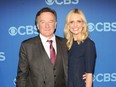 (L-R) Cast members of The Crazy Ones Robin Williams and Sarah Michelle Gellar attend CBS 2013 Upfront Presentation at The Tent at Lincoln Center on May 15, 2013 in New York City. Ben Gabbe/Getty Images