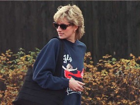 An unwashed gym sweater belonging to Princess Diana was sold for $69,940 at an auction. JOHNNY EGGITT/AFP/Getty Images